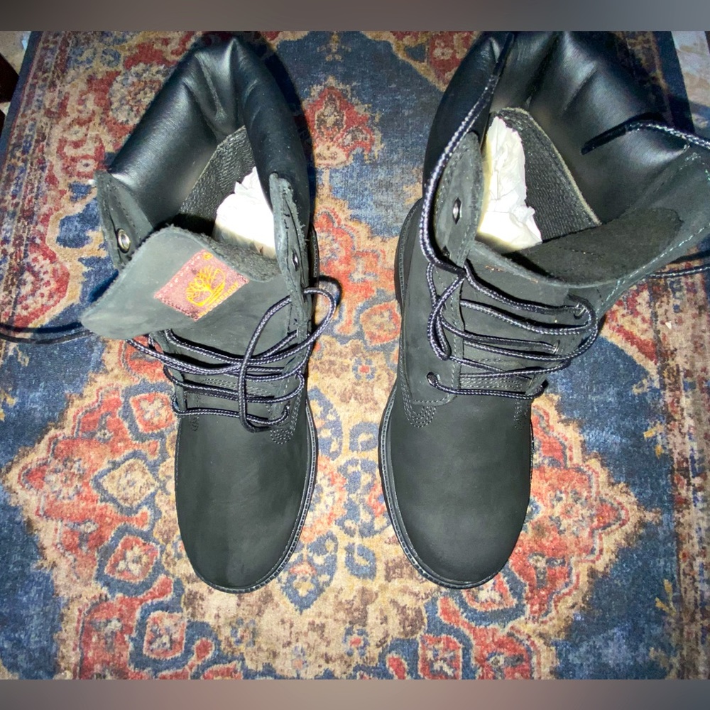 Big Youth Timberland construction boot (black)